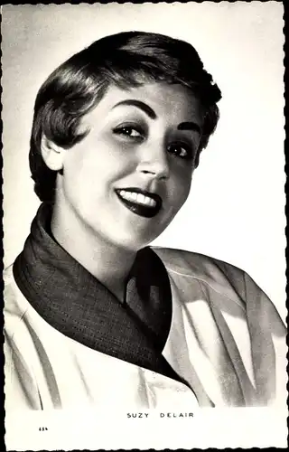 Ak Schauspielerin Suzy Delair, Portrait