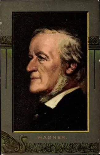 Künstler Ak Komponist Richard Wagner, Portrait