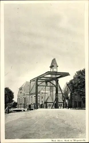 Ak Wapenveld Gelderland, Nederl. Herv. Kerk