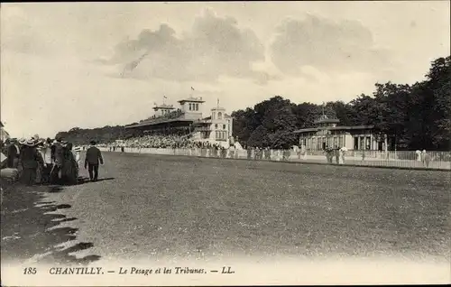 Ak Chantilly Oise, Wiegen, Ständer