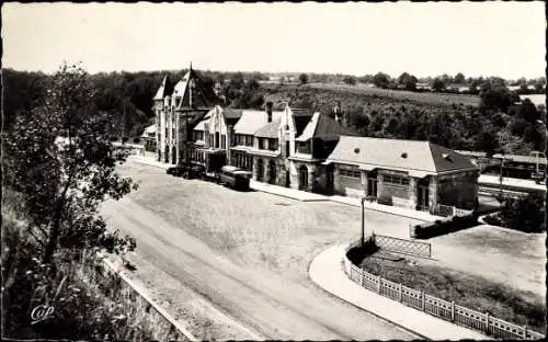 Ak Néris les Bains Allier, Bahnhof