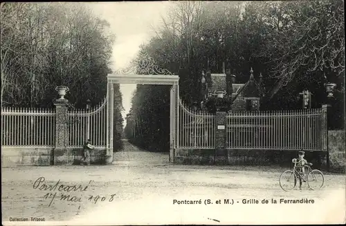 Postkarte Pontcarré Seine et Marne, Tor von Ferrandière