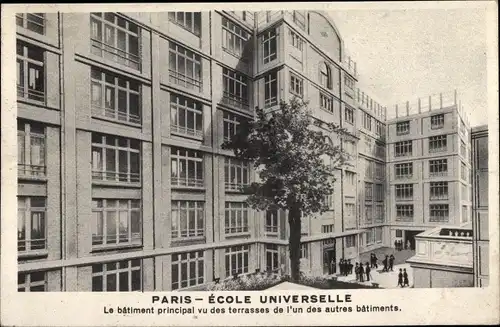 Ak Paris XVI. Passy, Universal School, 59 Boulevard Exelmans