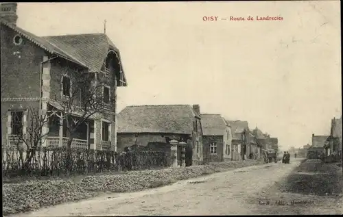 Ak Oisy Nievre, Route de Landrecies