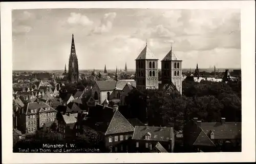 Ak Münster in Westfalen, Dom, Lambertikirche