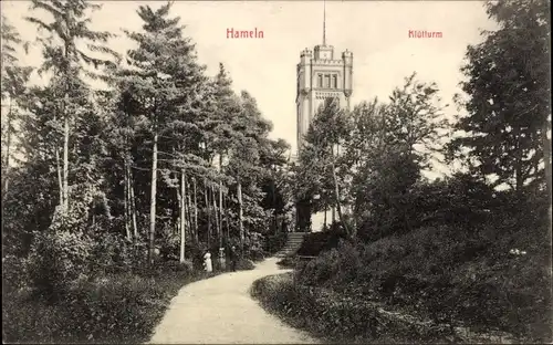 Ak Hameln an der Weser Niedersachsen, Klütturm