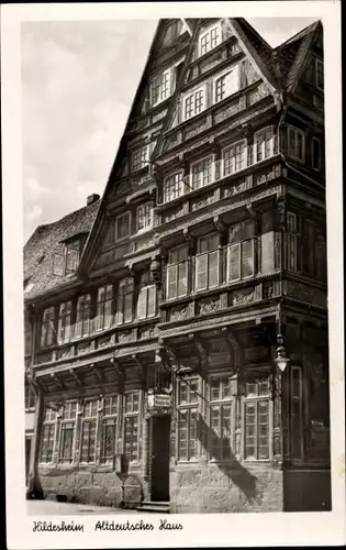 Ak Hildesheim in Niedersachsen, Altdeutsches Haus