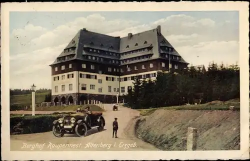 Ak Altenberg Erzgebirge, Berghof Raupennest