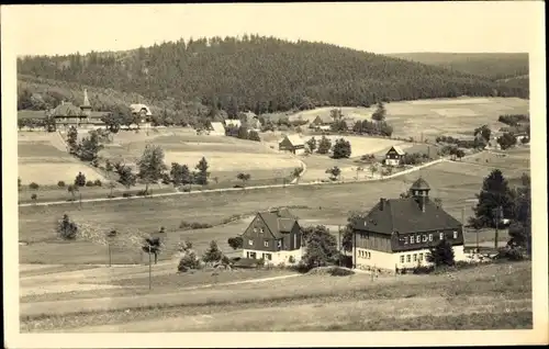 Ak Rehefeld Zaunhaus Altenberg im Erzgebirge, Totalansicht