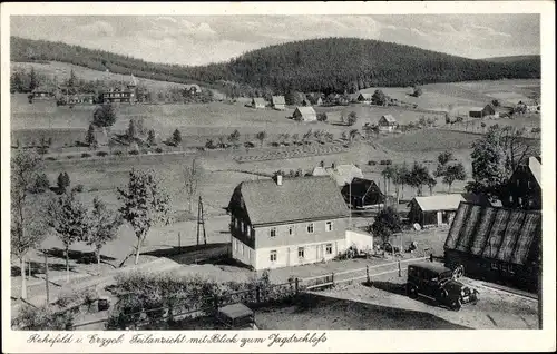 Ak Rehefeld Zaunhaus Altenberg im Erzgebirge, Jagdschloss