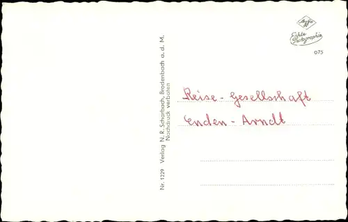 Ak Beilstein an der Mosel, Ruine, Totalansicht