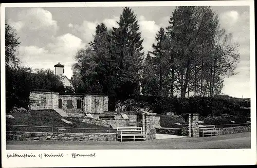 Ak Falkenstein Königstein im Taunus, Ehrenmal