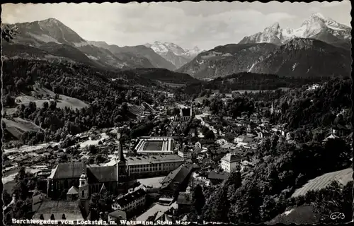 Ak Berchtesgaden in Oberbayern, Watzmann Lockstein