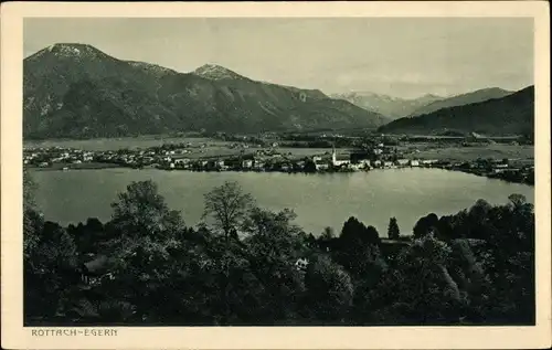Ak Rottach Egern in Oberbayern, Wallberg, Setzberg