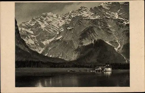 Ak Sankt Bartholomä Schönau am Königssee, Berge