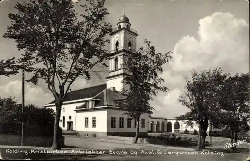 Ak Kolding Dänemark, Kristkirken