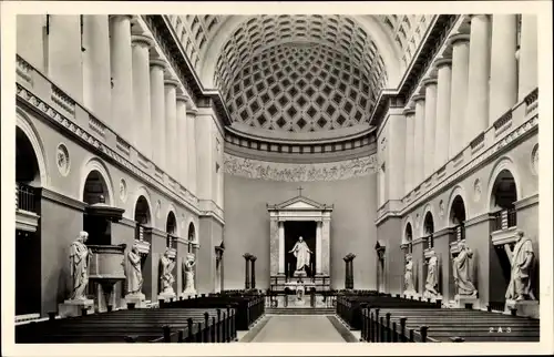 Ak Kjøbenhavn København Kopenhagen Dänemark, Domkirche, Innenansicht