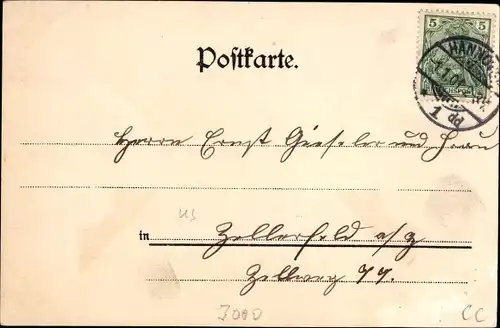 Ak Hannover Herrenhausen, Herrenhäuser Garten