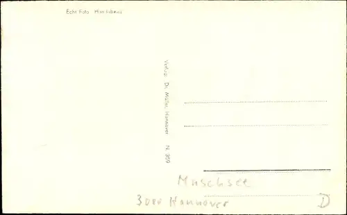 Ak Hannover in Niedersachsen, Maschee, Badegäste