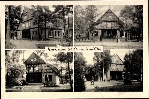 Ak Neu Tramm Dannenberg an der Elbe, Teilansichten
