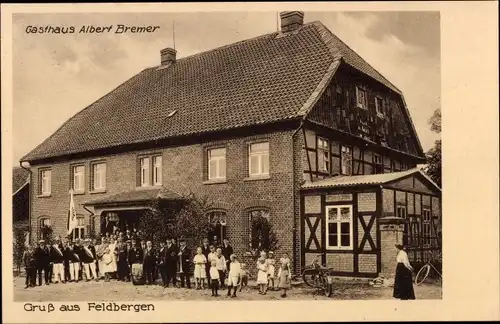 Ak Feldbergen Söhlde in Niedersachsen, Gasthaus Albert Bremer