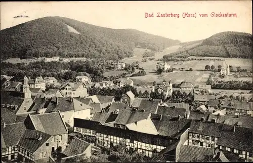 Ak Bad Lauterberg im Harz, Blick vom Glockenturm