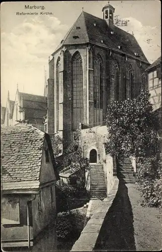 Ak Marburg an der Lahn, Reformierte Kirche