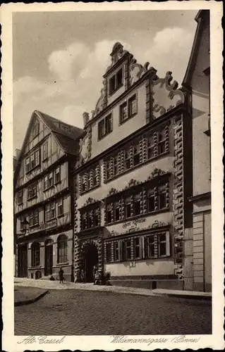 Ak Kassel in Hessen, Wildemannsgasse, Gasthaus Zur Pinne