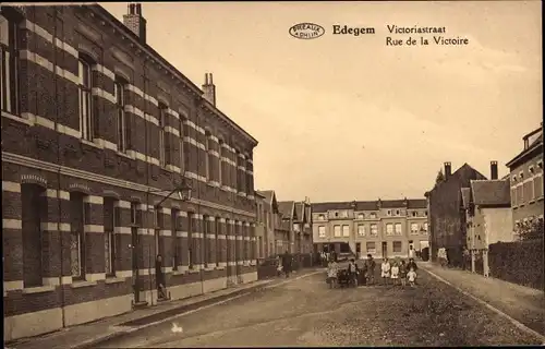 Ak Edegem Edeghem Flandern Antwerpen, Victoriastraat