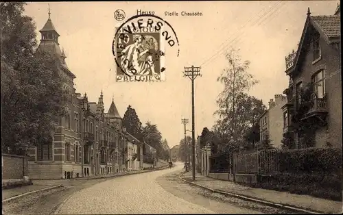 Ak Heuzy Heusy Verviers Wallonie Lüttich, Chauseestraat