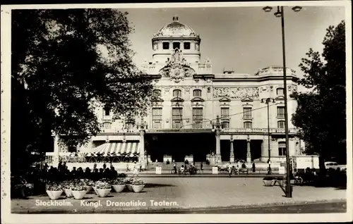 Ak Stockholm Schweden, Kungl. Dramatiska Teatern