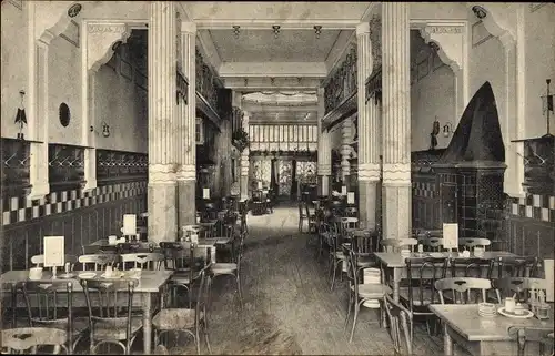 Ak Köln am Rhein, Inneres der Kölner Hofkneipe