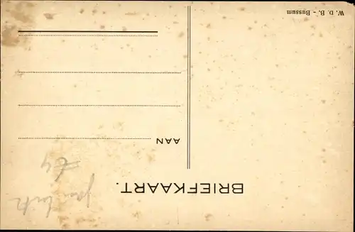 Künstler Ak Wieringen Nordholland, Kronprinz Wilhelm von Preußen im Exil, November 1918, Angeln