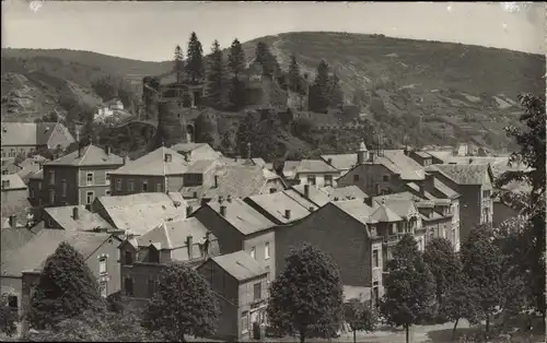 Foto Ak La Roche en Ardenne Wallonien Luxemburg, Totalansicht