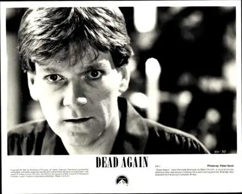 Foto Schauspieler Kenneth Branagh, Filmszene, Dead Again, Pressefoto