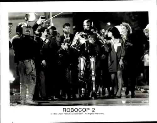 Foto Schauspieler Peter Weller, Filmszene, Robocop 2, Pressefoto