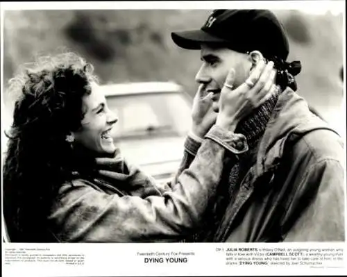 Foto Schauspieler Campbell Scott, Julia Roberts, Filmszene, Dying Young, Pressefoto