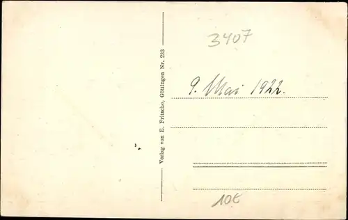 Ak Reinhausen Gleichen Landkreis Göttingen, Felsen, Straßenpartie