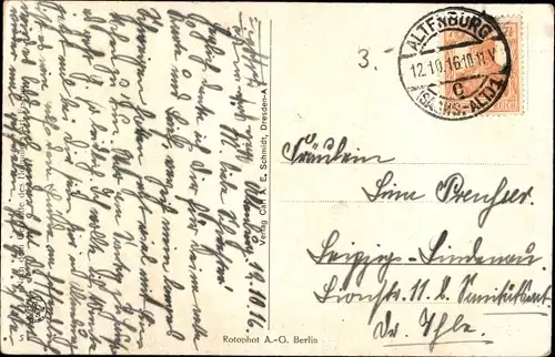 Ak Fischer, Generalfeldmarschall Paul von Hindenburg und Kaiser Wilhelm II.