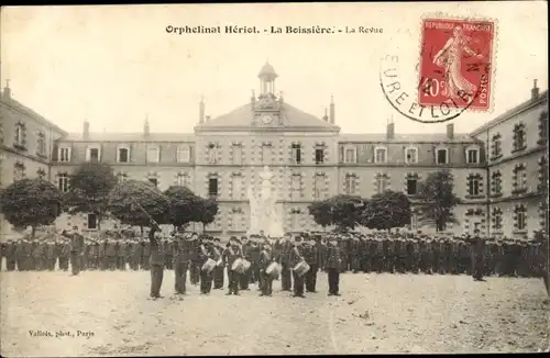 Ak La Boissiere Yvelines, Orphelinat Hériot, la Revue, Waisenkinder
