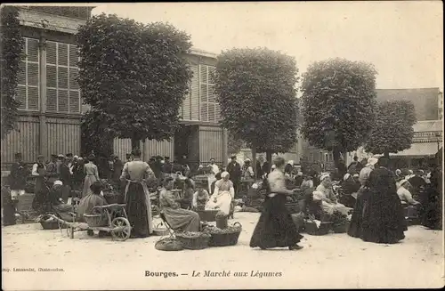 Ak Bourges Cher, Le Marche aux Legumes