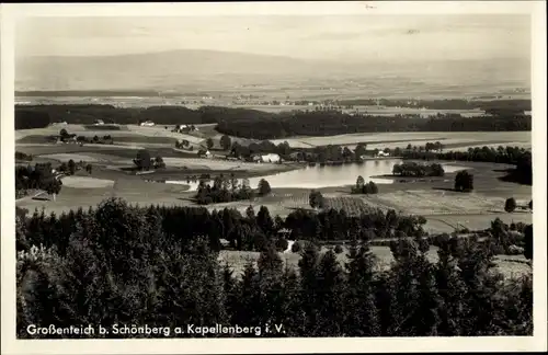 Ak Schönberg am Kapellenberg Bad Brambach im Vogtland, Großenteich