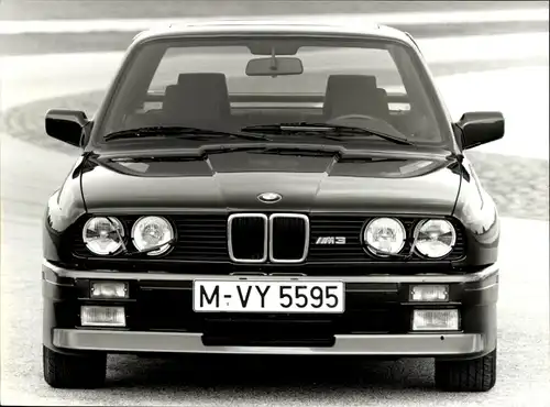 Foto BMW M 3 2-türige Sport-Limousine, Kennzeichen M VY 5595, BMW Werkfoto