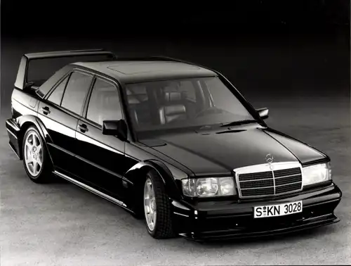 Foto Mercedes Benz 190 E 2.5-16 Evolution II, Kennzeichen S-KN 3028, Werkfoto