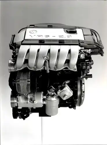Foto VW Volkswagen, Sechszylinder Motor, Werkfoto