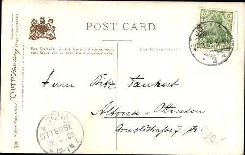 Künstler Ak Ich bin ziemlich angeekelt, Cature