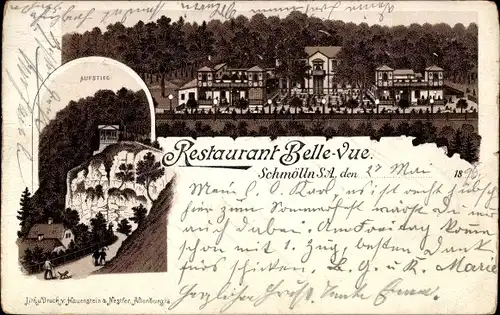 Litho Schmölln in Thüringen, Aufstieg, Restaurant Belle-Vue