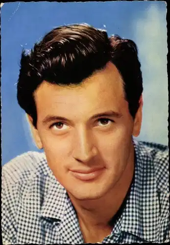 Ak Schauspieler Rock Hudson, Portrait