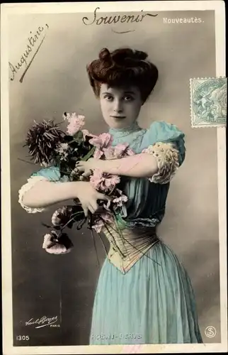 Ak Schauspielerin Rosni Derys, Portrait, Nouveautés