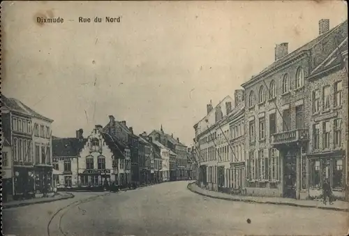 Ak Diksmuide Dixmude Westflandern, Rue du Nord